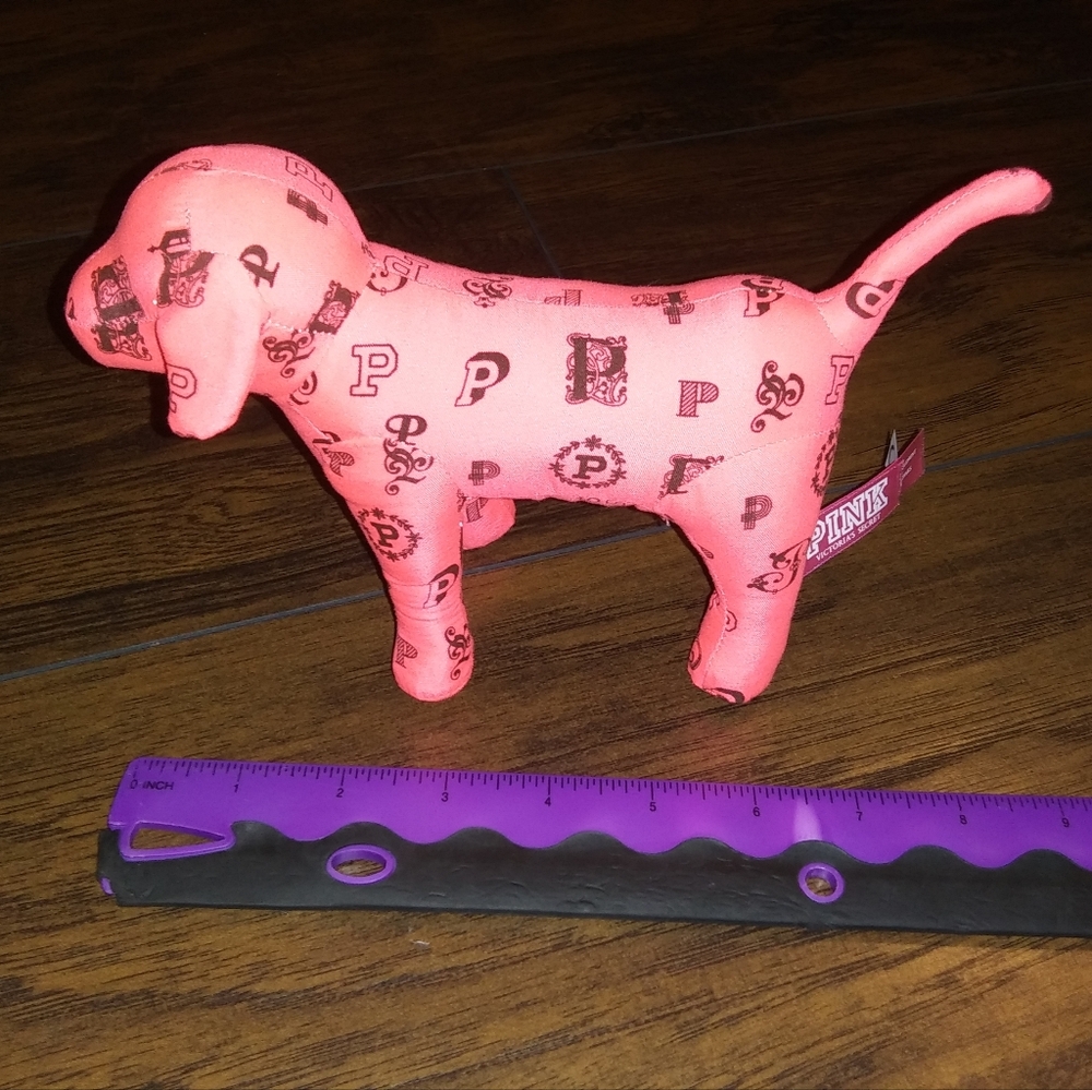Victoria's secret pink dog uk monogram puppy
